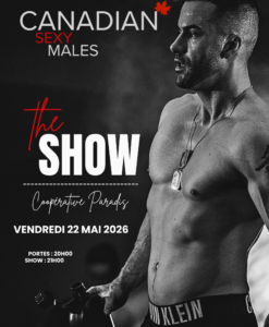 Canadian Sexy Males / 22 mai 2026 / Salle Paradis