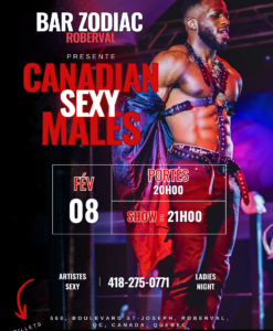 Canadian Sexy Males / Bar Zodiac / Roberval / 8 février 2025