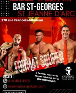Canadian Sexy Males / St-Jeanne D'arc / Souper Spectacle