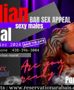 Canadian Sexy Males / Bar Sex Appeal / Montréal / 25 Février 2024