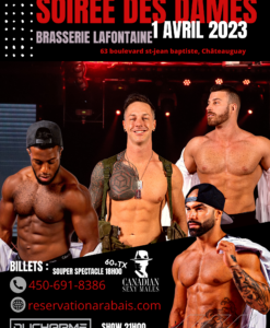 Soirée des dames / Brasserie Lafontaine / souper spectacle