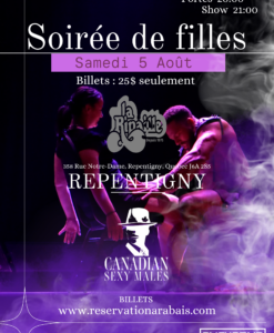 Soirée de filles / La Ripaille / Repentigny 5 Août 2023