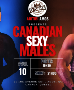 Canadian Sexy Males / Amos O'shack / 10 Avril 2026