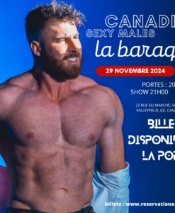 Canadian Sexy Males / La Baraque / Valleyfield / 2 Novembre 2024